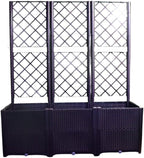 Raised Garden Bed Planter Boxes with Trellis